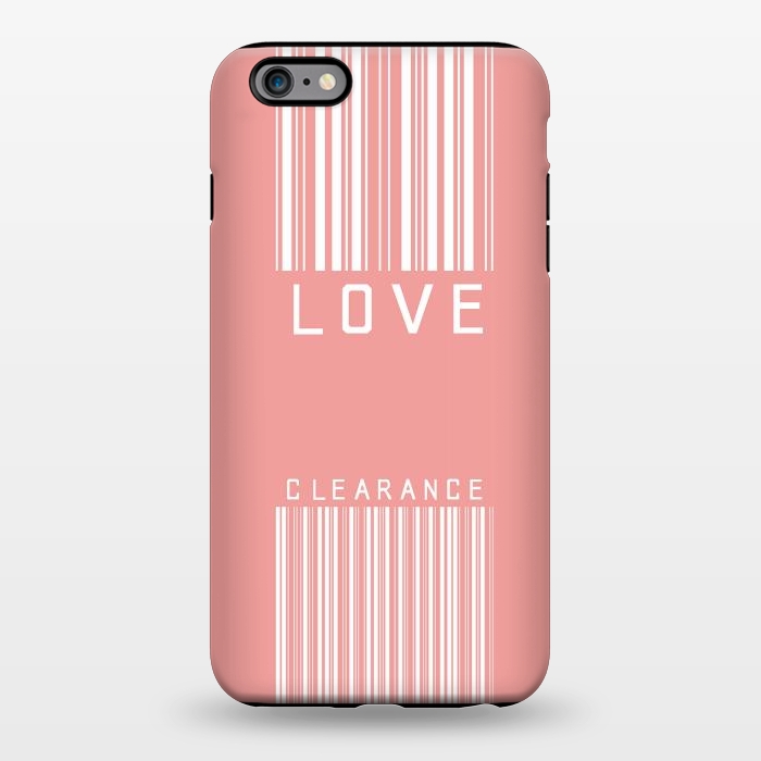 iPhone 6/6s plus StrongFit Love Clearance by Art Design Works