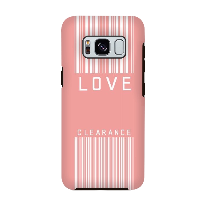 Galaxy S8 StrongFit Love Clearance by Art Design Works