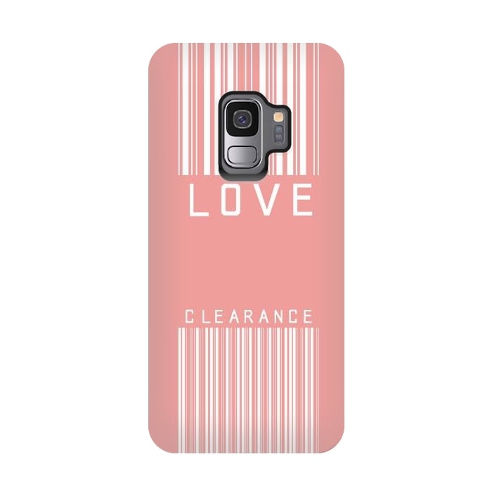 Galaxy S9 StrongFit Love Clearance by Art Design Works