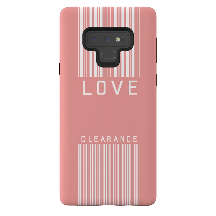 Galaxy Note 9 StrongFit Love Clearance by Art Design Works