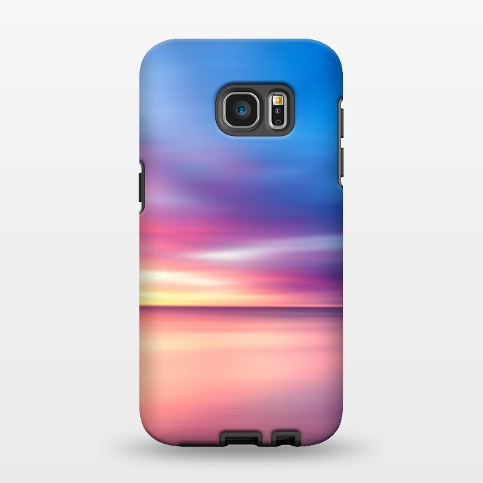 Galaxy S7 EDGE StrongFit Abstract Sunset V by Art Design Works