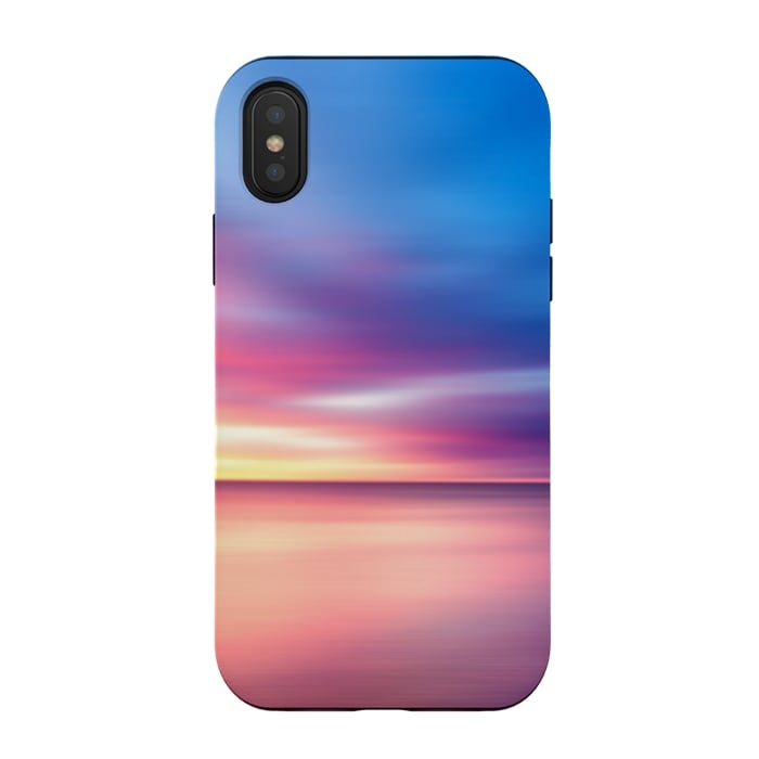 iPhone Xs / X StrongFit Abstract Sunset V by Art Design Works