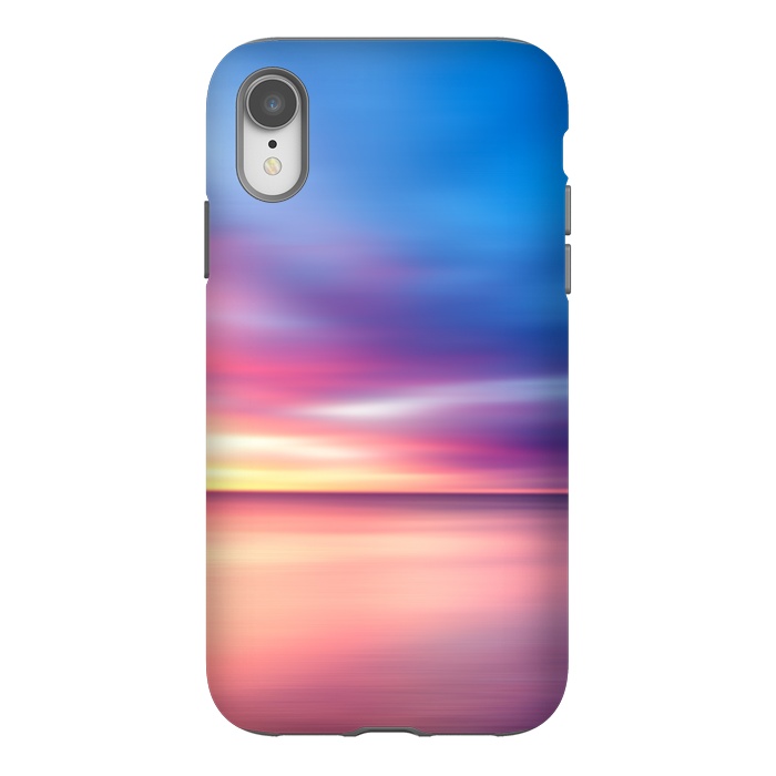 iPhone Xr StrongFit Abstract Sunset V by Art Design Works