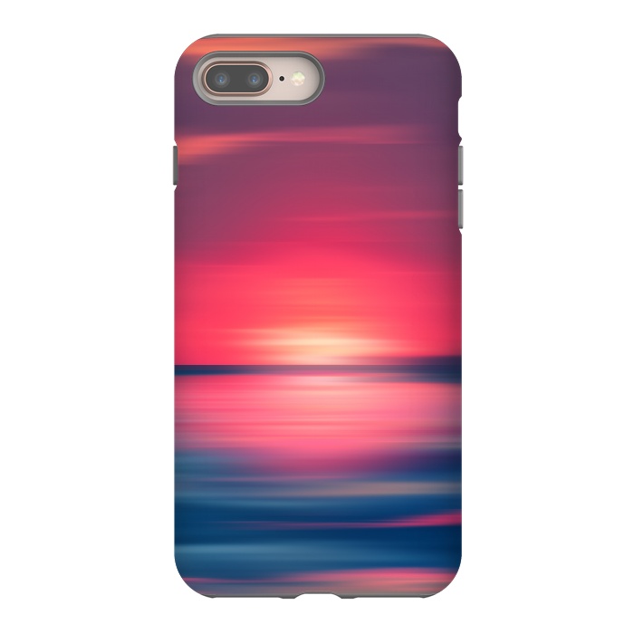 iPhone 7 plus StrongFit Abstract Sunset I by Art Design Works