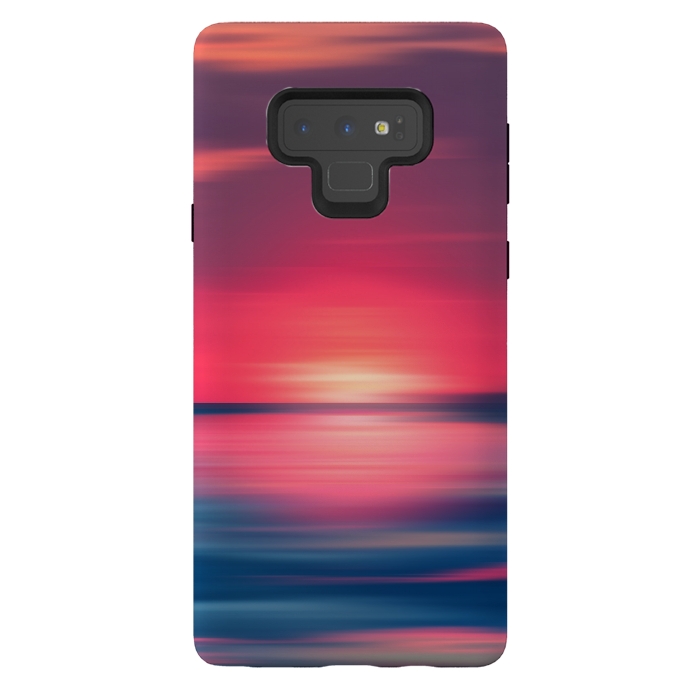 Galaxy Note 9 StrongFit Abstract Sunset I by Art Design Works