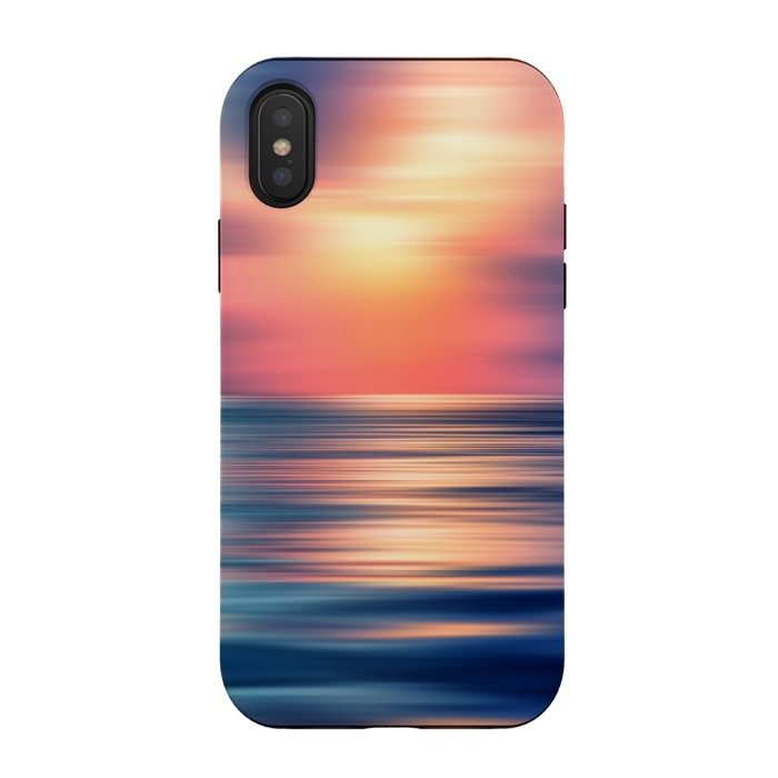 iPhone Xs / X StrongFit Abstract Sunset II by Art Design Works