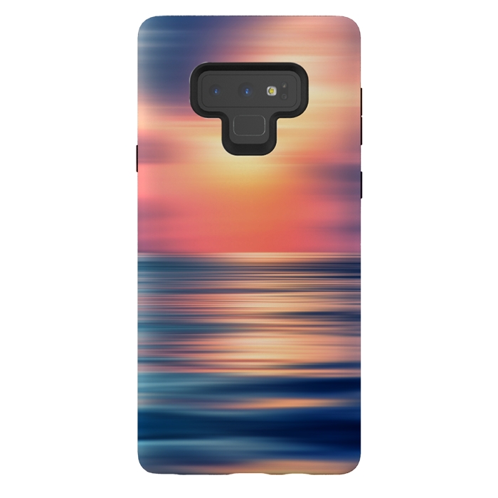Galaxy Note 9 StrongFit Abstract Sunset II by Art Design Works
