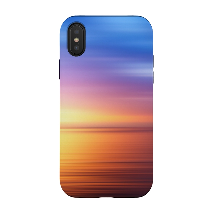 iPhone Xs / X StrongFit Abstract Sunset IV by Art Design Works