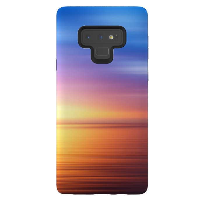 Galaxy Note 9 StrongFit Abstract Sunset IV by Art Design Works