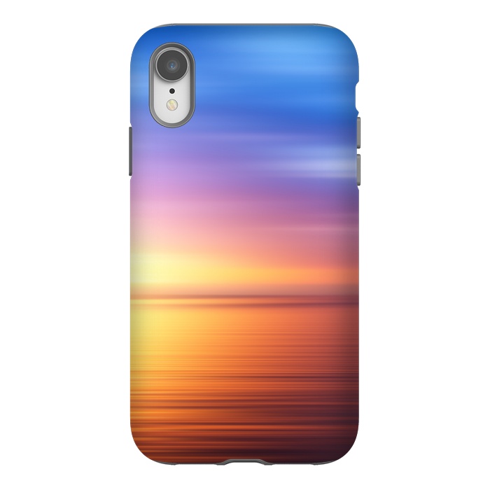 iPhone Xr StrongFit Abstract Sunset IV by Art Design Works