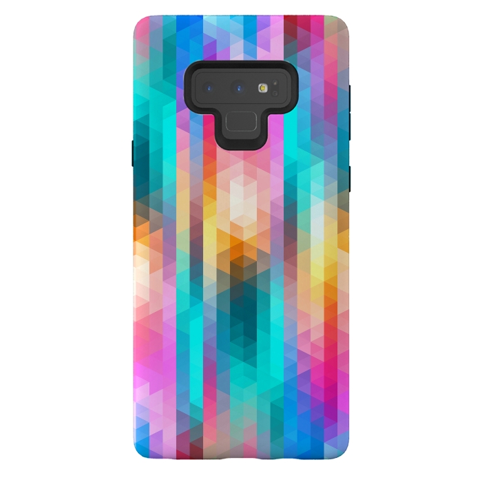 Galaxy Note 9 StrongFit Vivid Pattern V by Art Design Works