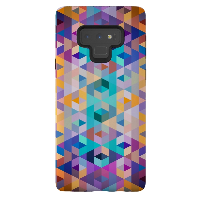 Galaxy Note 9 StrongFit Vivid Pattern III by Art Design Works