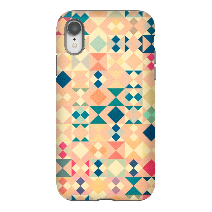 iPhone Xr StrongFit Vivid Pattern IV by Art Design Works
