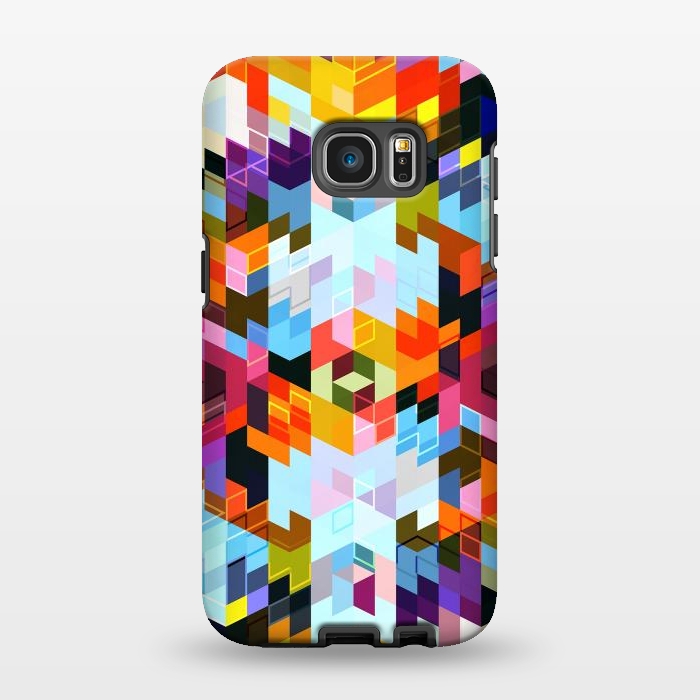 Galaxy S7 EDGE StrongFit VIVID PATTERN VI by Art Design Works