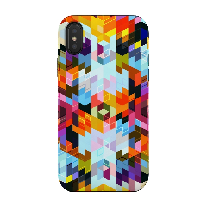 iPhone Xs / X StrongFit VIVID PATTERN VI by Art Design Works