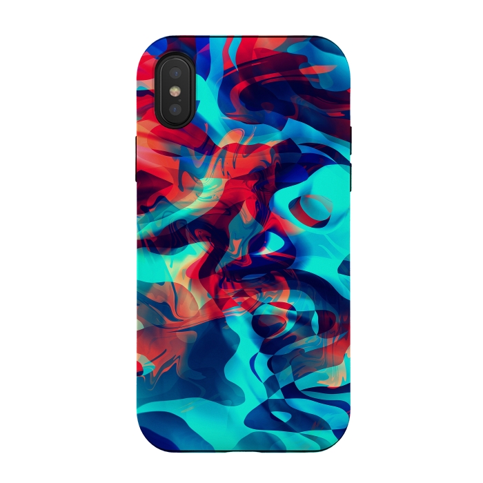 iPhone Xs / X StrongFit Vivid Abstraction I by Art Design Works