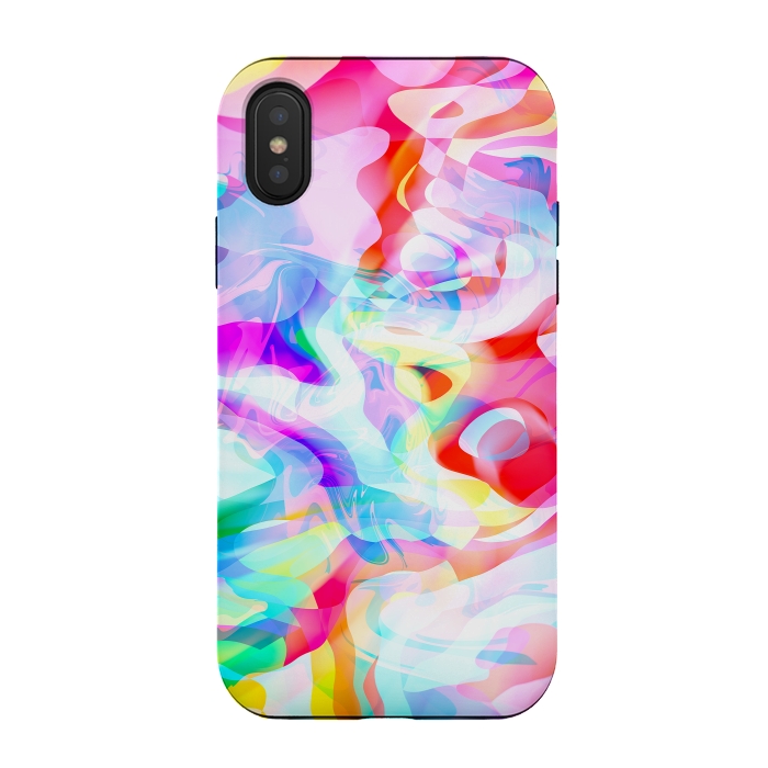 iPhone Xs / X StrongFit Vivid Abstraction II by Art Design Works