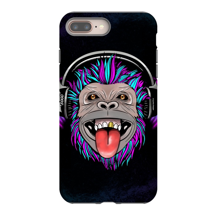 iPhone 7 plus StrongFit Mega Bass 5000 by Gringoface Designs