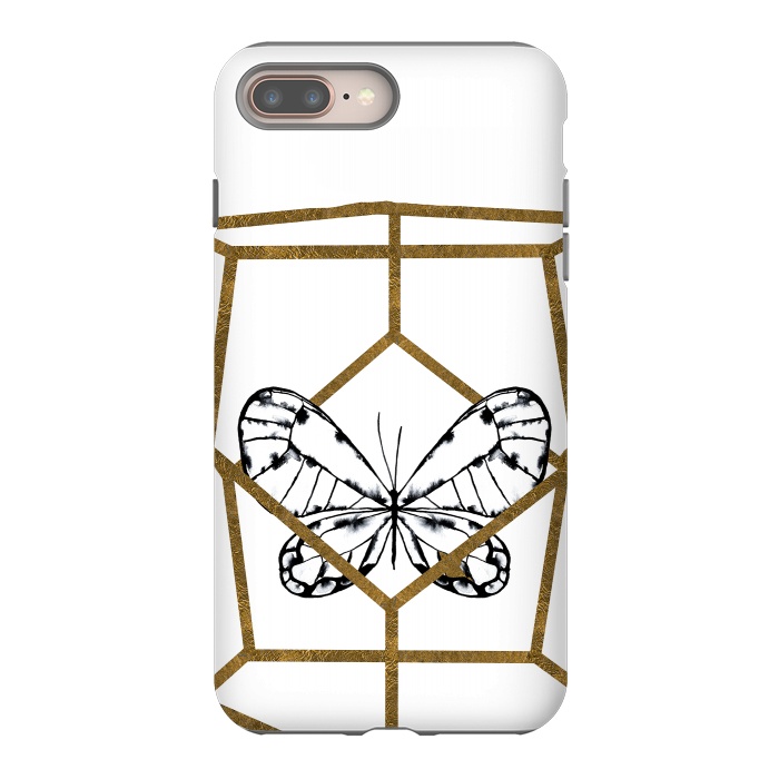 iPhone 7 plus StrongFit Butterfly by Amaya Brydon