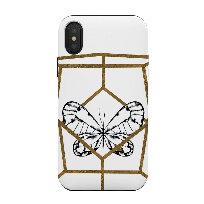 iPhone Xs / X StrongFit Butterfly by Amaya Brydon