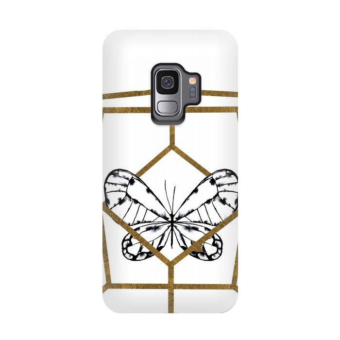 Galaxy S9 StrongFit Butterfly by Amaya Brydon