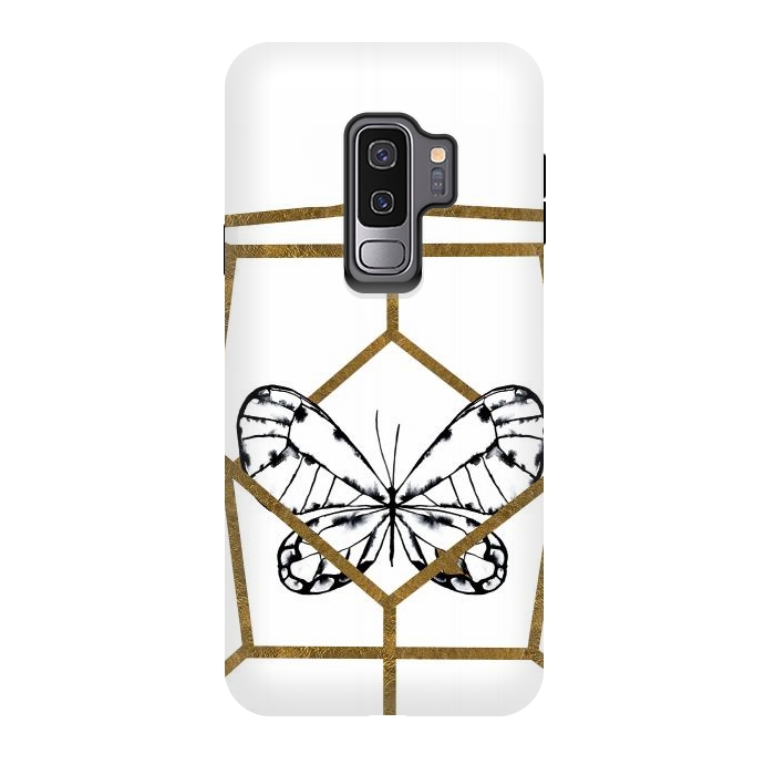 Galaxy S9 plus StrongFit Butterfly by Amaya Brydon