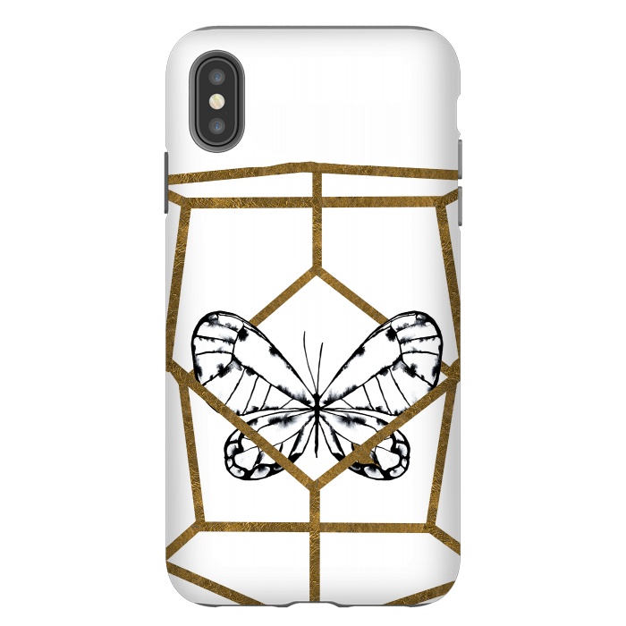 iPhone Xs Max StrongFit Butterfly by Amaya Brydon