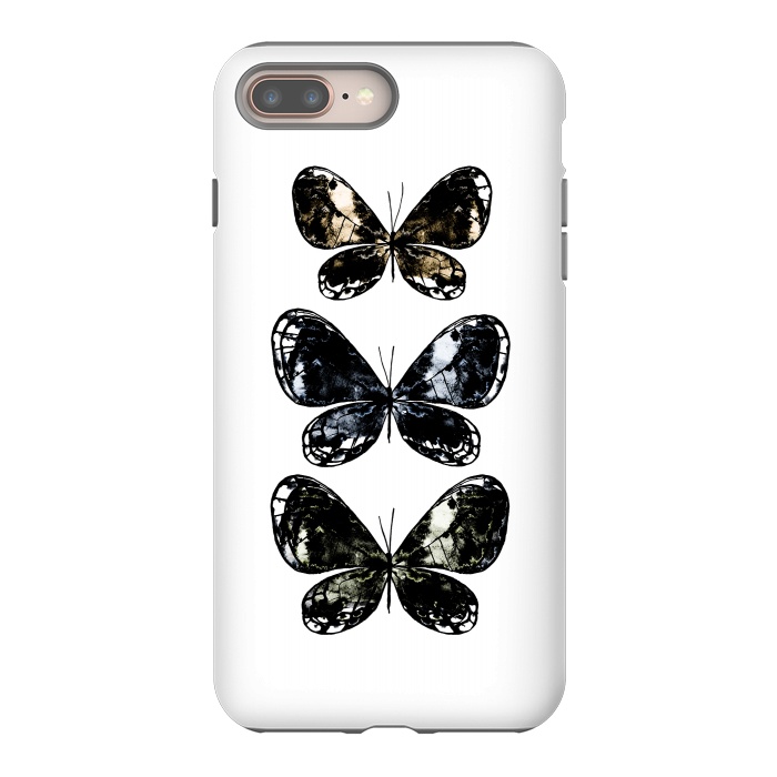 iPhone 7 plus StrongFit Mottled Moth by Amaya Brydon
