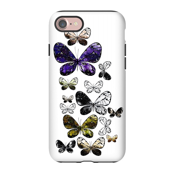 iPhone 7 StrongFit Metallic Moth by Amaya Brydon