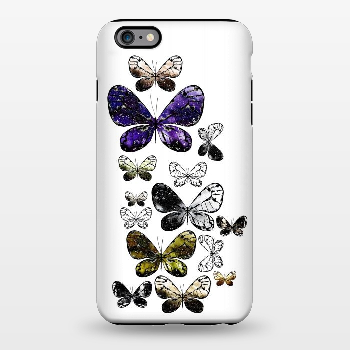 iPhone 6/6s plus StrongFit Metallic Moth by Amaya Brydon