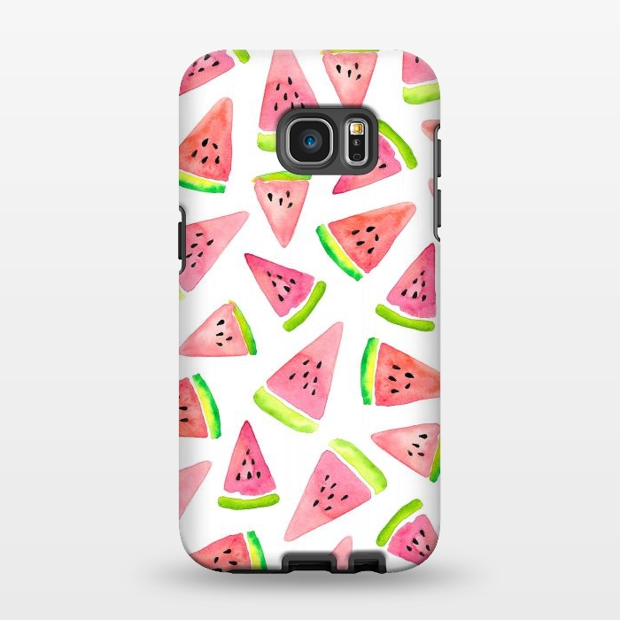 Galaxy S7 EDGE StrongFit Watermelons! by Amaya Brydon