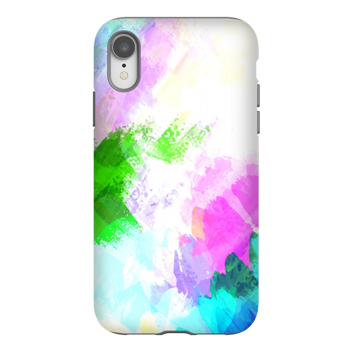 iPhone Xr StrongFit Abstract watercolor paint by Bledi