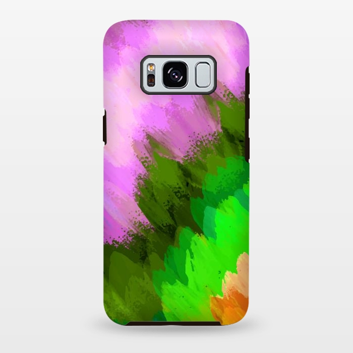 Galaxy S8 plus StrongFit Watercolor waterfall, nature by Bledi