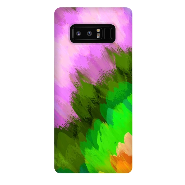 Galaxy Note 8 StrongFit Watercolor waterfall, nature by Bledi
