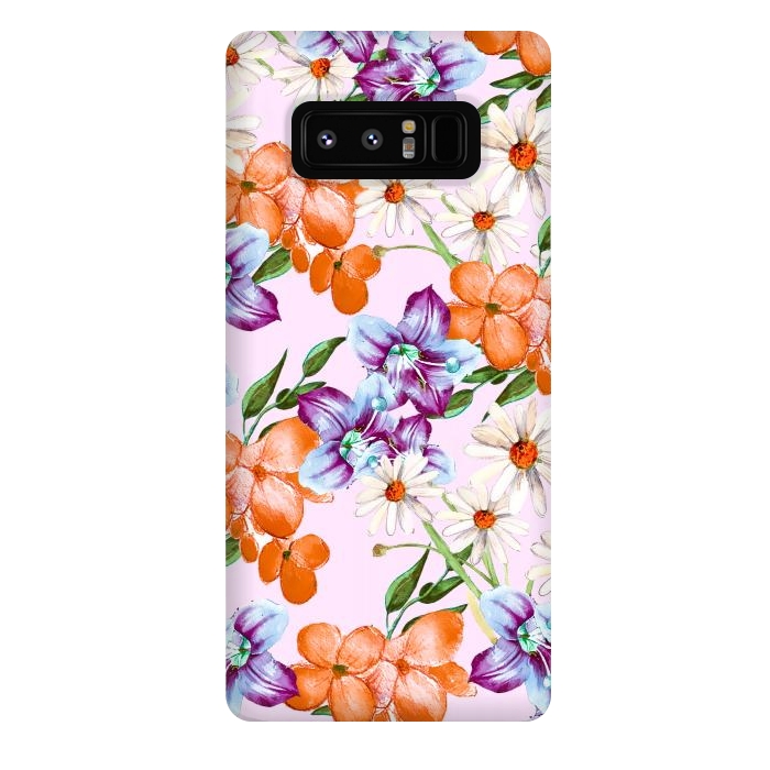 Galaxy Note 8 StrongFit Beauty in Bloom by Creativeaxle