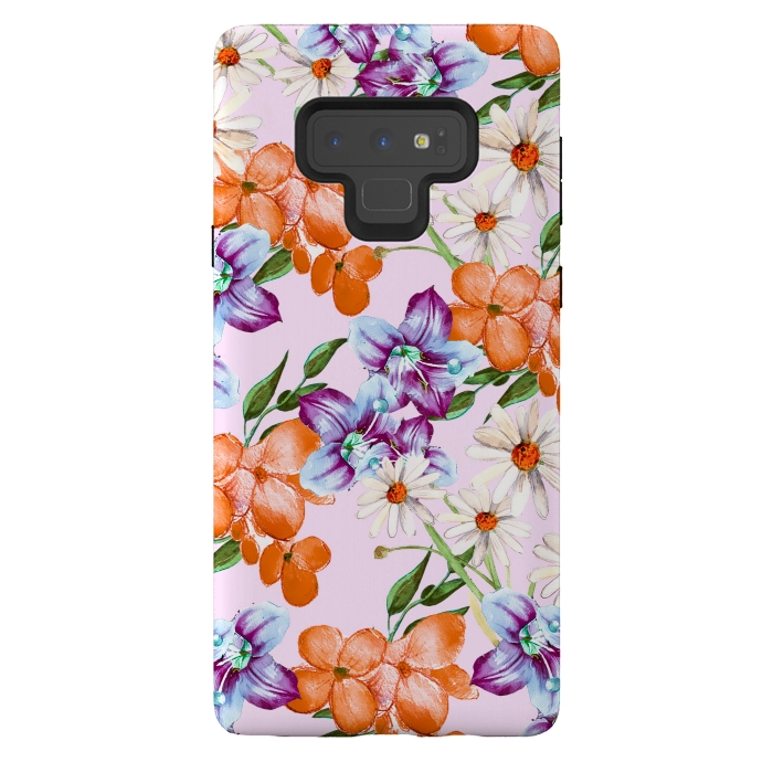 Galaxy Note 9 StrongFit Beauty in Bloom by Creativeaxle