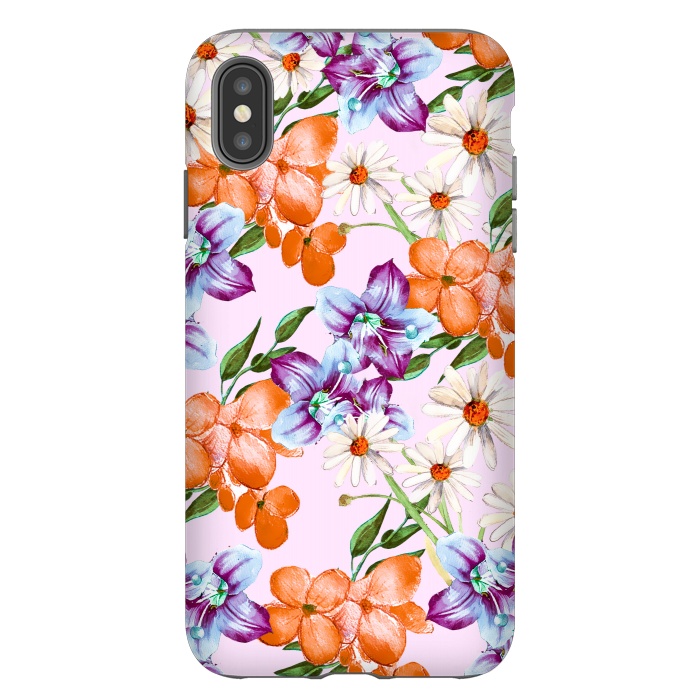 iPhone Xs Max StrongFit Beauty in Bloom by Creativeaxle
