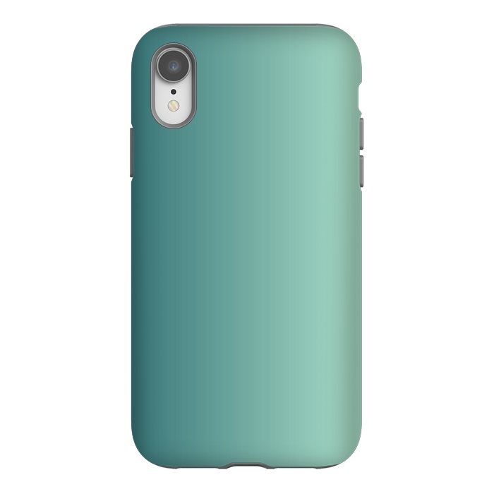 iPhone Xr StrongFit SEA BLUE SHADE by MALLIKA