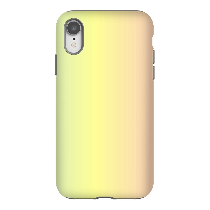 iPhone Xr StrongFit YELLOW PINK SHADES by MALLIKA