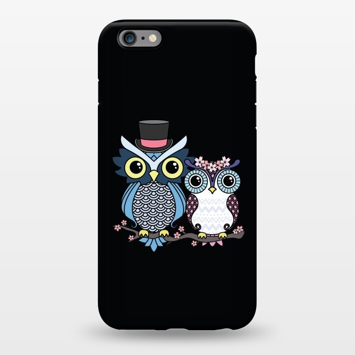 iPhone 6/6s plus StrongFit Owl love  by Laura Nagel