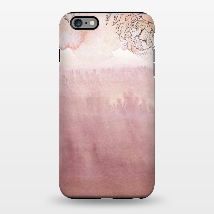 iPhone 6/6s plus StrongFit Blush ink and florals by  Utart