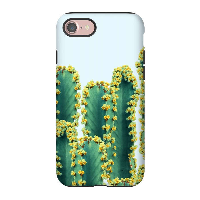 iPhone 7 StrongFit Adorned Cactus by Uma Prabhakar Gokhale