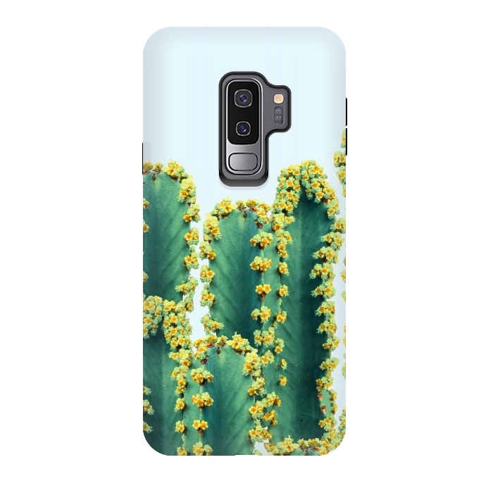 Galaxy S9 plus StrongFit Adorned Cactus by Uma Prabhakar Gokhale