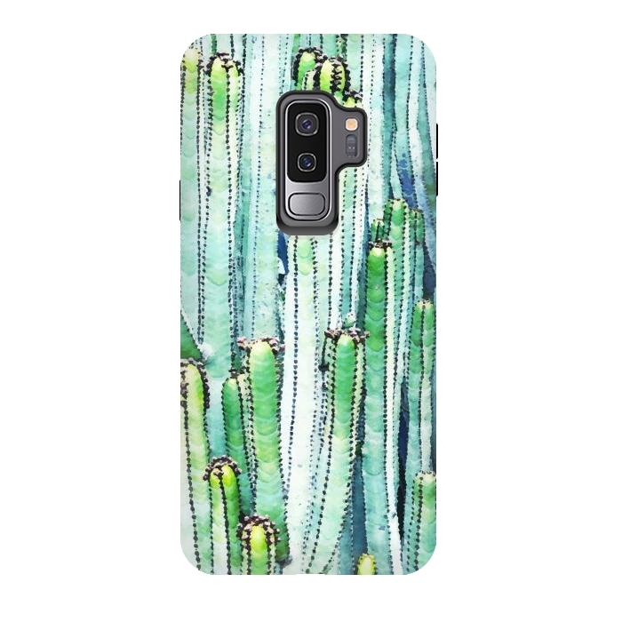 Galaxy S9 plus StrongFit Lost Cactus by Uma Prabhakar Gokhale