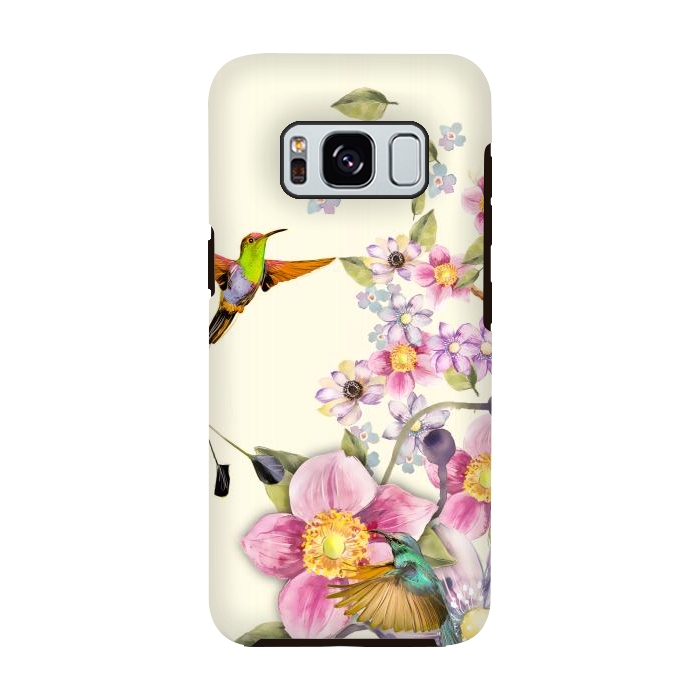 Galaxy S8 StrongFit Tropical Kingfisher by Creativeaxle