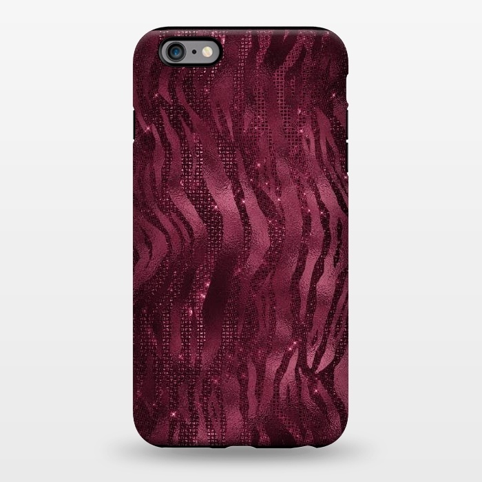 iPhone 6/6s plus StrongFit Purple Pink Tiger Skin by  Utart