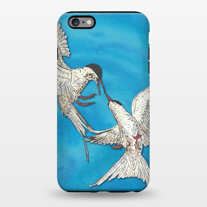 iPhone 6/6s plus StrongFit Arctic Terns by Lotti Brown