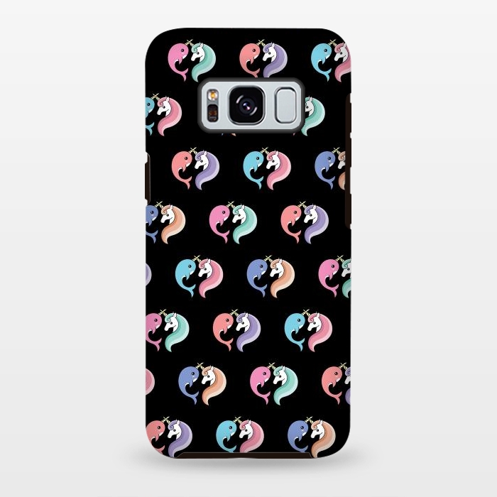 Galaxy S8 plus StrongFit Unique love pattern by Laura Nagel