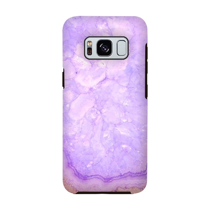Galaxy S8 StrongFit Purple Agate by  Utart