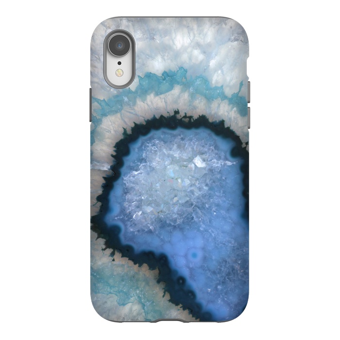 iPhone Xr StrongFit  Blue Agate by  Utart